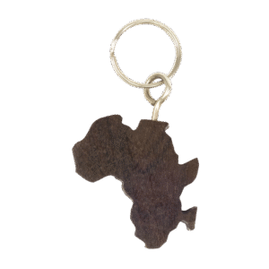 Porte Clé Afrique en Bois